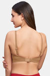 Intimacy Padded Non Wired Medium Coverage T-Shirt Bra - Dark Skin — thumbnail 3